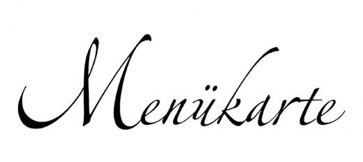 Stempel Menükarte