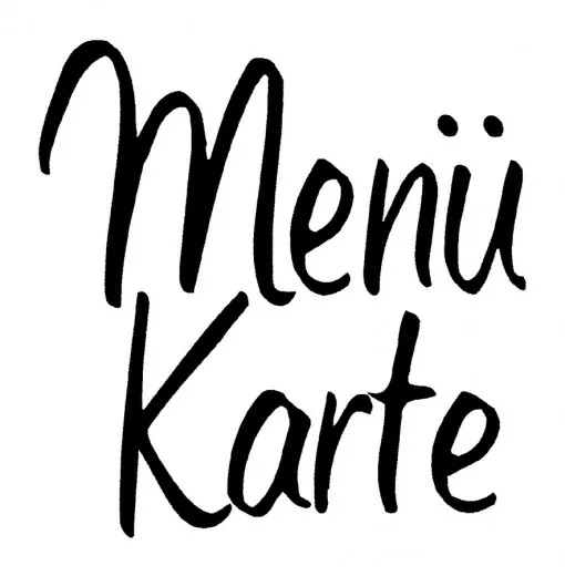 Stempel Menü Karte