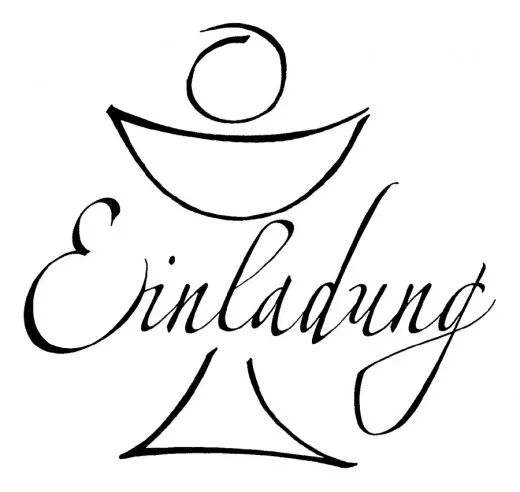 Stempel Einladung