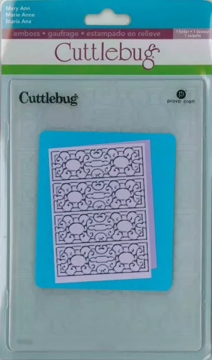 Embossing Folder - mary ann