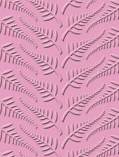 Embossing Folder - Silver Fern