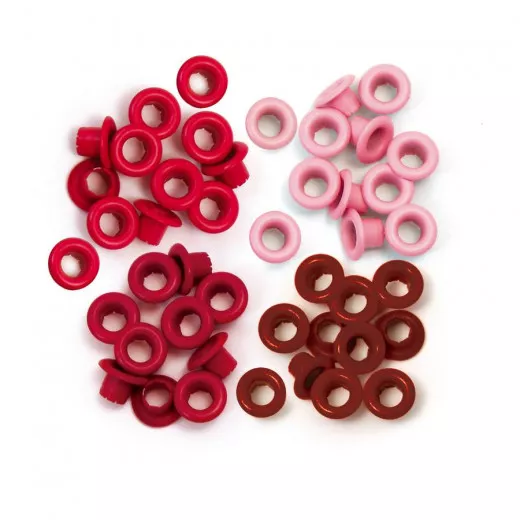 Eyelets Sortiment - Red