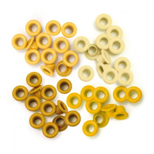 Eyelets Sortiment - Yellow