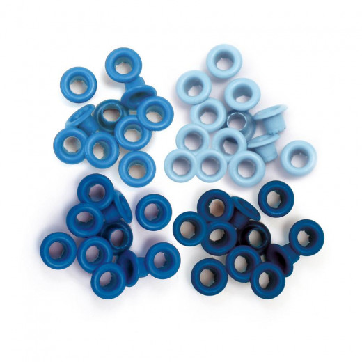 Eyelets Sortiment - Blue