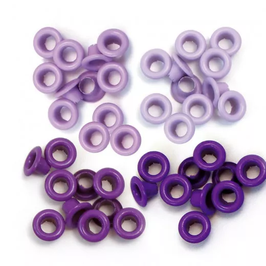 Eyelets Sortiment - Purple