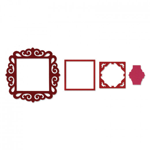 Framelits Die Set - Frame, Fancy Square