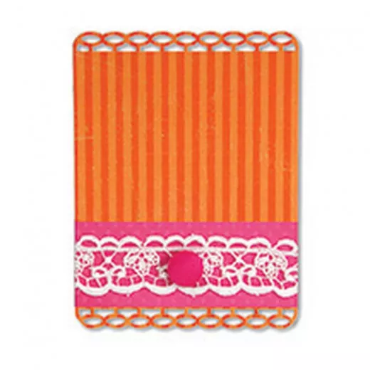 Sizzlits Die - Card, Ribbon Insert