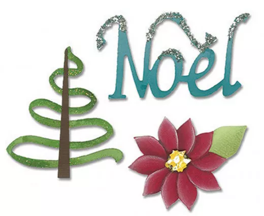 Sizzlits Die Set - Noel Set