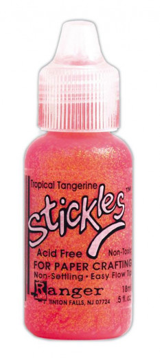 Stickles Glitterglue - Tropical Tangerine
