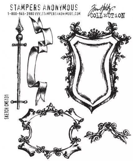 Cling Stamps Tim Holtz - Sketch