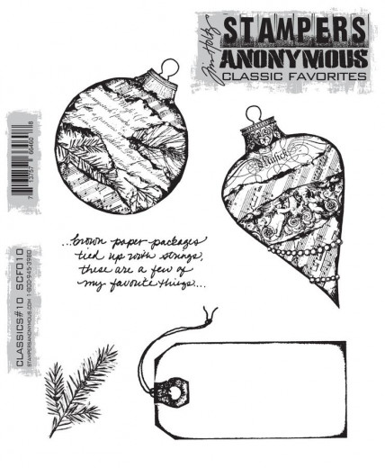 Cling Stamps Tim Holtz - Classics 10