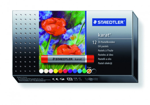 Ölpastellkreide karat sortiert 12 Stück