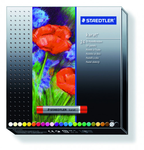 Ölpastellkreide karat sortiert 24 Stück