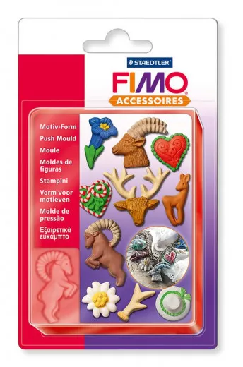 Fimo Motiv-Form Alpenstil