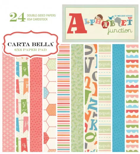 Alphabet Junction 6x6 Paper Pad