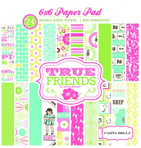 True Friends 6x6 Paper Pad