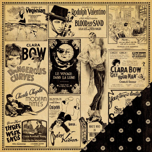 Curtain Call Designpapier - top billing