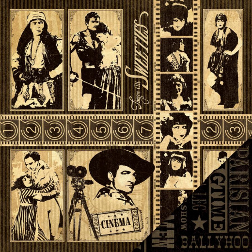 Curtain Call Designpapier - The Cinema