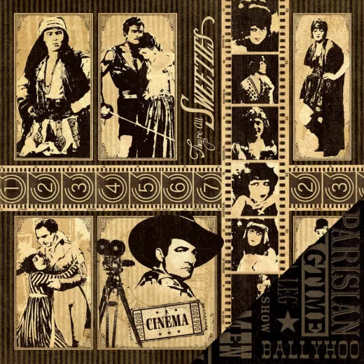 Curtain Call Designpapier - The Cinema