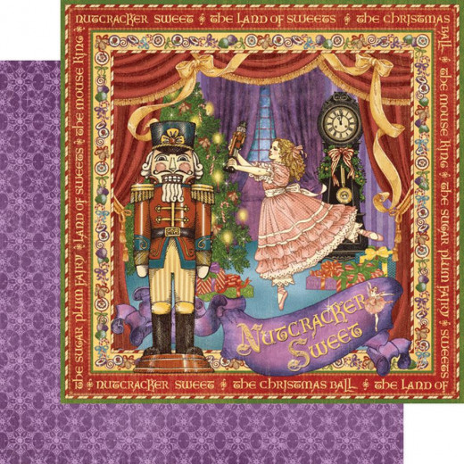 Nutcracker Sweet Designpapier - Nutcracker Sweet