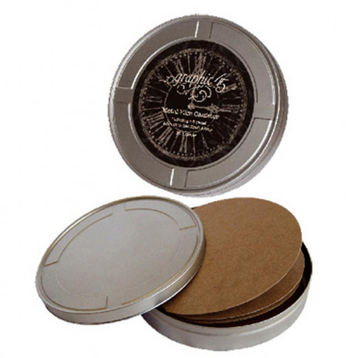 Metal film canister and kraft album