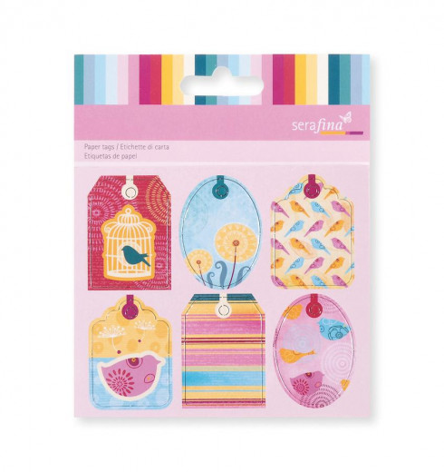 Serafina Paper Tags Primavera