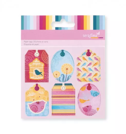 Serafina Paper Tags Primavera