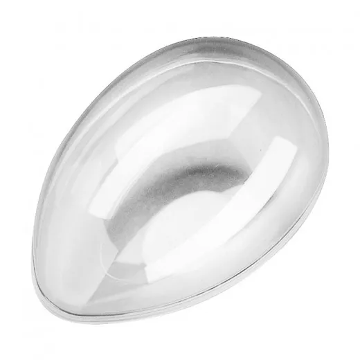 Acryl Eier transparent 11 cm (20 Stück)