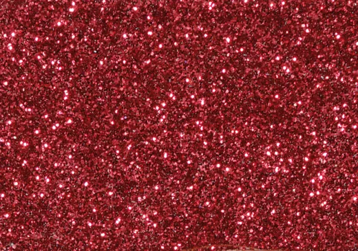 Glitter fein, rot