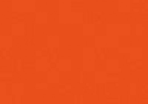 Filz Rolle 1mm, rotorange