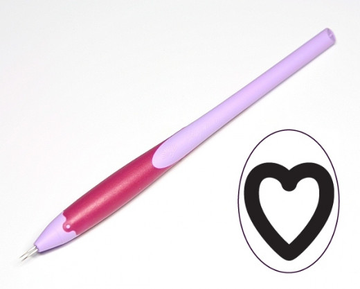 Perforierstift neu: Herz