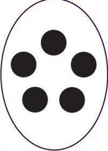 Perforierstift neu: 5-im-Kreis