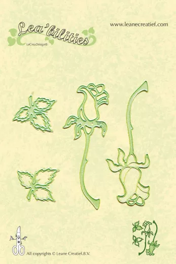 Lea bilitie Präge- und Schneideschablone - Roses