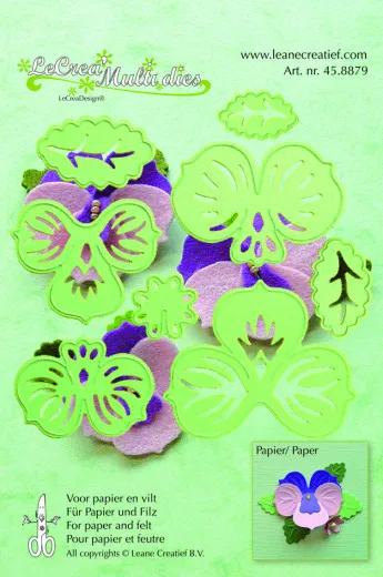 LeCrea Multi Die - Flower 3 Pansy