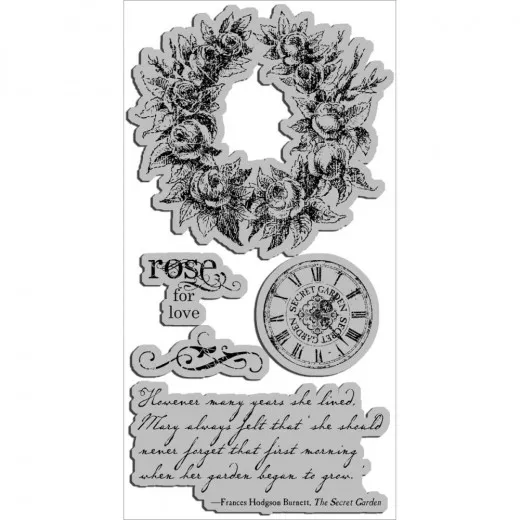 Cling Stamps Secret Garden 2