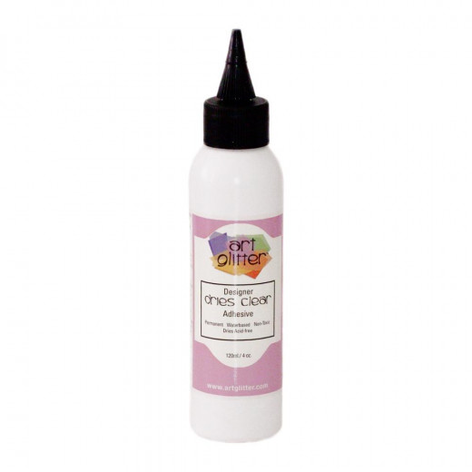 Art Institute Glitter Designer Dries Clear Adhesive (4oz)