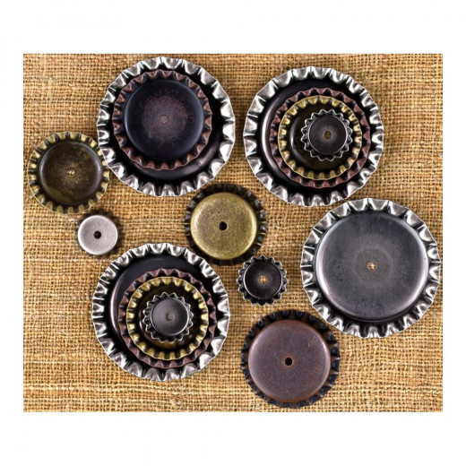 Metal Vintage Trinkets Bottle Caps