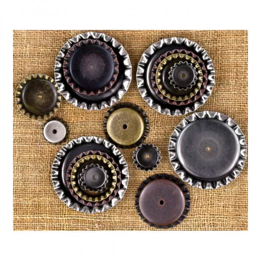 Metal Vintage Trinkets Bottle Caps