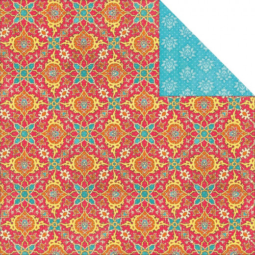 Bohemian Bazaar Designpapier - Jasmine Nights