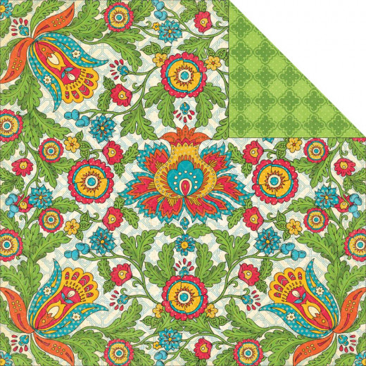 Bohemian Bazaar Designpapier - Vivid Splendor