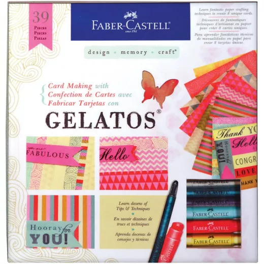 Card Making Kit With Gelatos