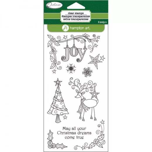 Clear Stamps - Reindeer Joy