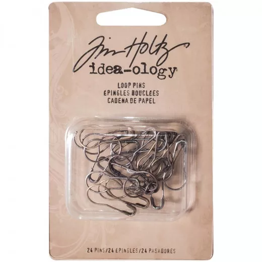 Idea-Ology Antique Metal Loop Pins