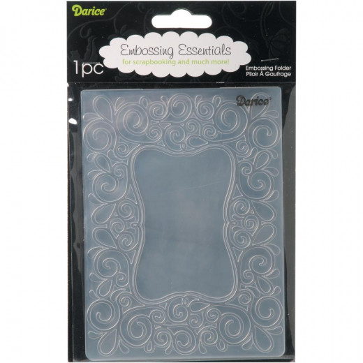 Embossing Folder - Scroll Frame