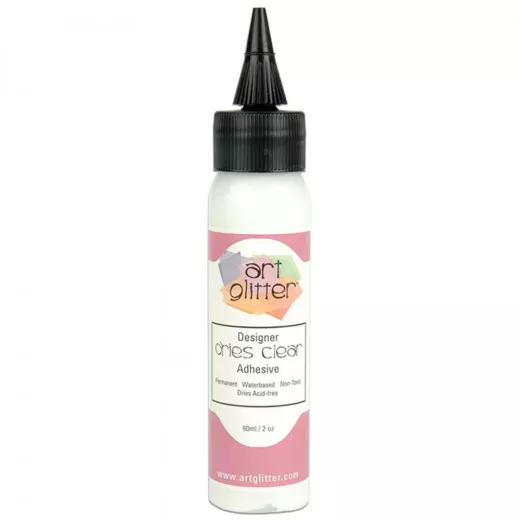 Art Institute Glitter Designer Dries Clear Adhesive (2oz)