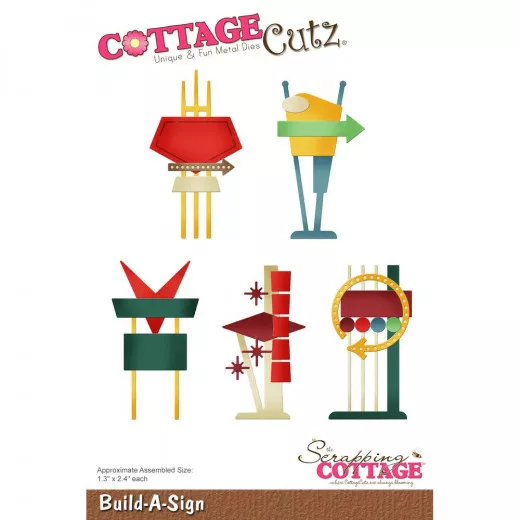 CottageCutz Dies - Build-A-Sign