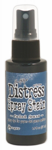 Distress Spray Stain - Faded Jeans