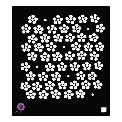 Designer Stencil - Forget-Me-Nots