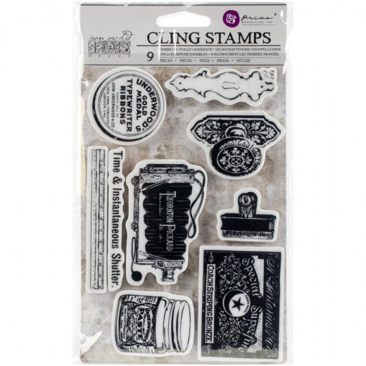 Cling Stamps - Iron Orchid Curiosities