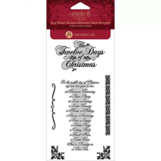 Cling Stamps - Twelve Days of Christmas 1